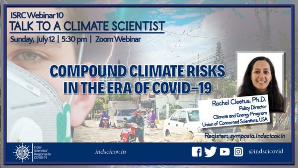 ISRC Webinar July12 - Talk to a Climate Scientist