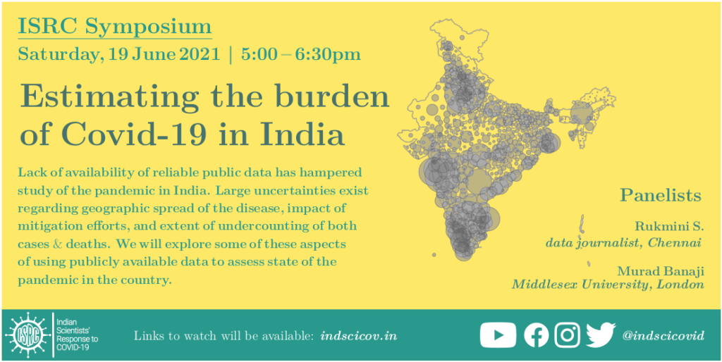 Estimating the Burden of COVID-19 in India